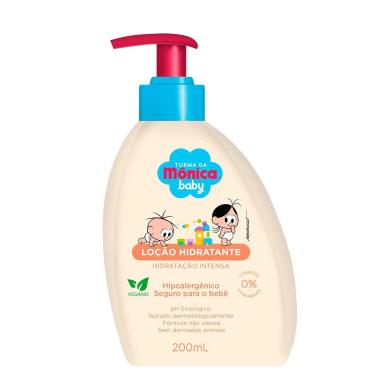 Loção Hidratante Turma da Mônica Baby Hidratação Intensa com 200ml