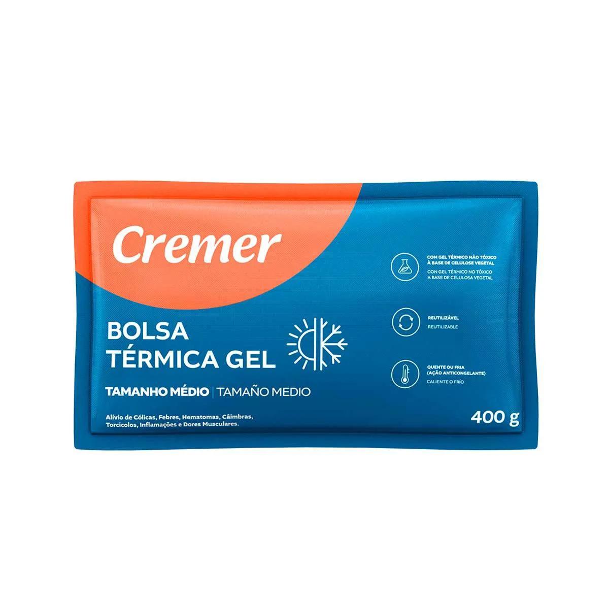 Bolsa Térmica Gel Cremer Médio 400g