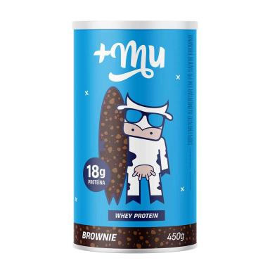 Whey Protein Concentrado +Mu Sabor Brownie 450g