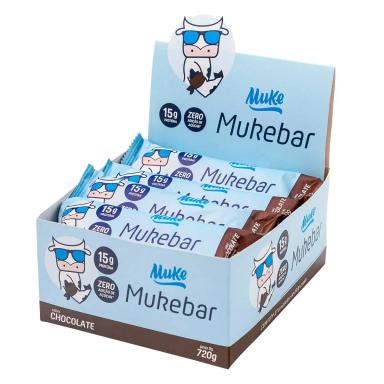 Barra de Proteína Mukebar Chocolate 12 Unidades
