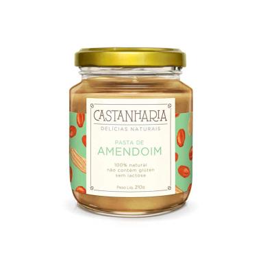 Pasta de Amendoim Castanharia 210g