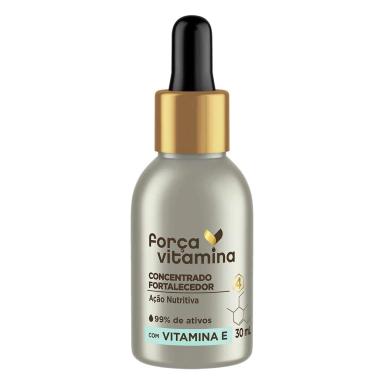 Concentrado Fortalecedor Força Vitamina com Vitamina E com 30ml