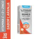 Suplemento Vitamínico Vitasay Imune D Trip 10 Comprimidos Efervescentes