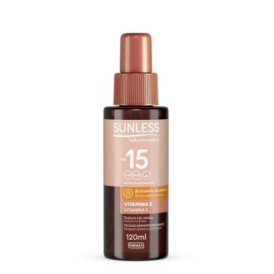 Loção Corporal Bronzeadora Sunless FPS15 120ml