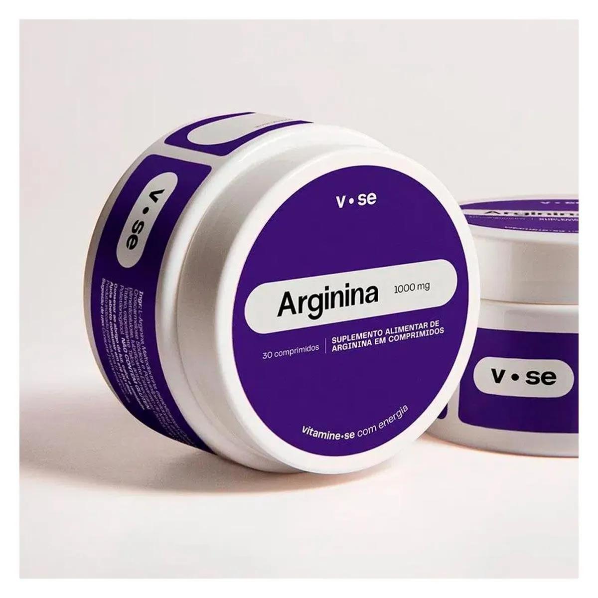 Arginina Vitamine-se 1000mg 30 comprimidos