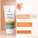 Protetor Solar Facial com Cor Episol Sec OC Médio Escuro FPS60 60ml
