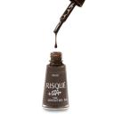 Esmalte Cremoso Risqué Esse Marrom é meu 8ml