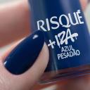 Esmalte Cremoso Risqué Azul Pesadão 8ml