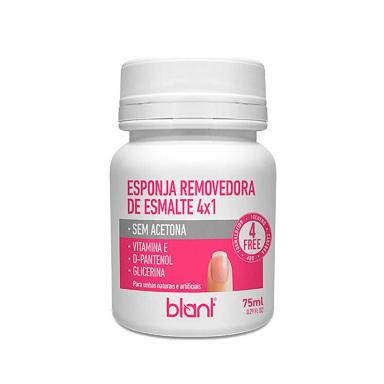Esponja Removedora de Esmalte Blant 4x1 75ml