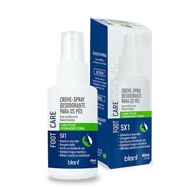 Creme Spray Desodorante para os Pés Blant Foot Care 80ml