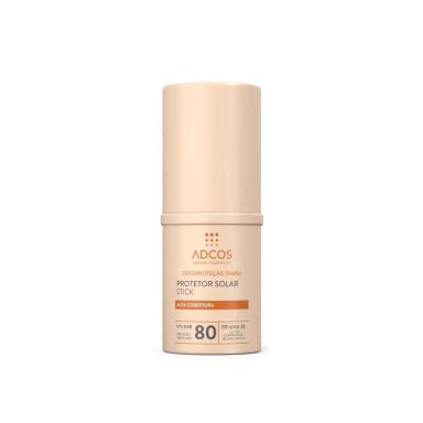 Protetor Solar Facial Stick FPS80 Adcos Nude 17g