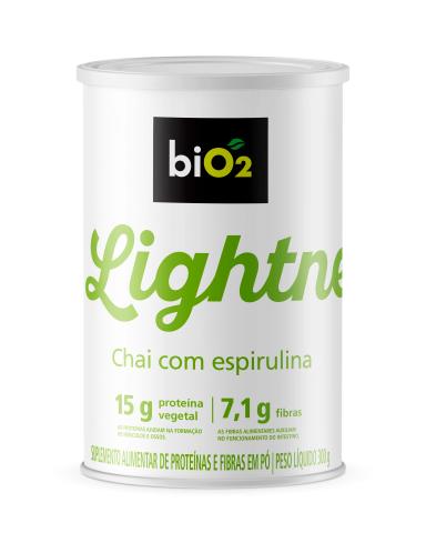 Proteína e Fibra biO2 Lightness Chai com Spirulina 300g
