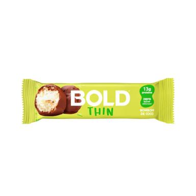 Barra de Proteína Bold Thin Trufa de Coco 40g