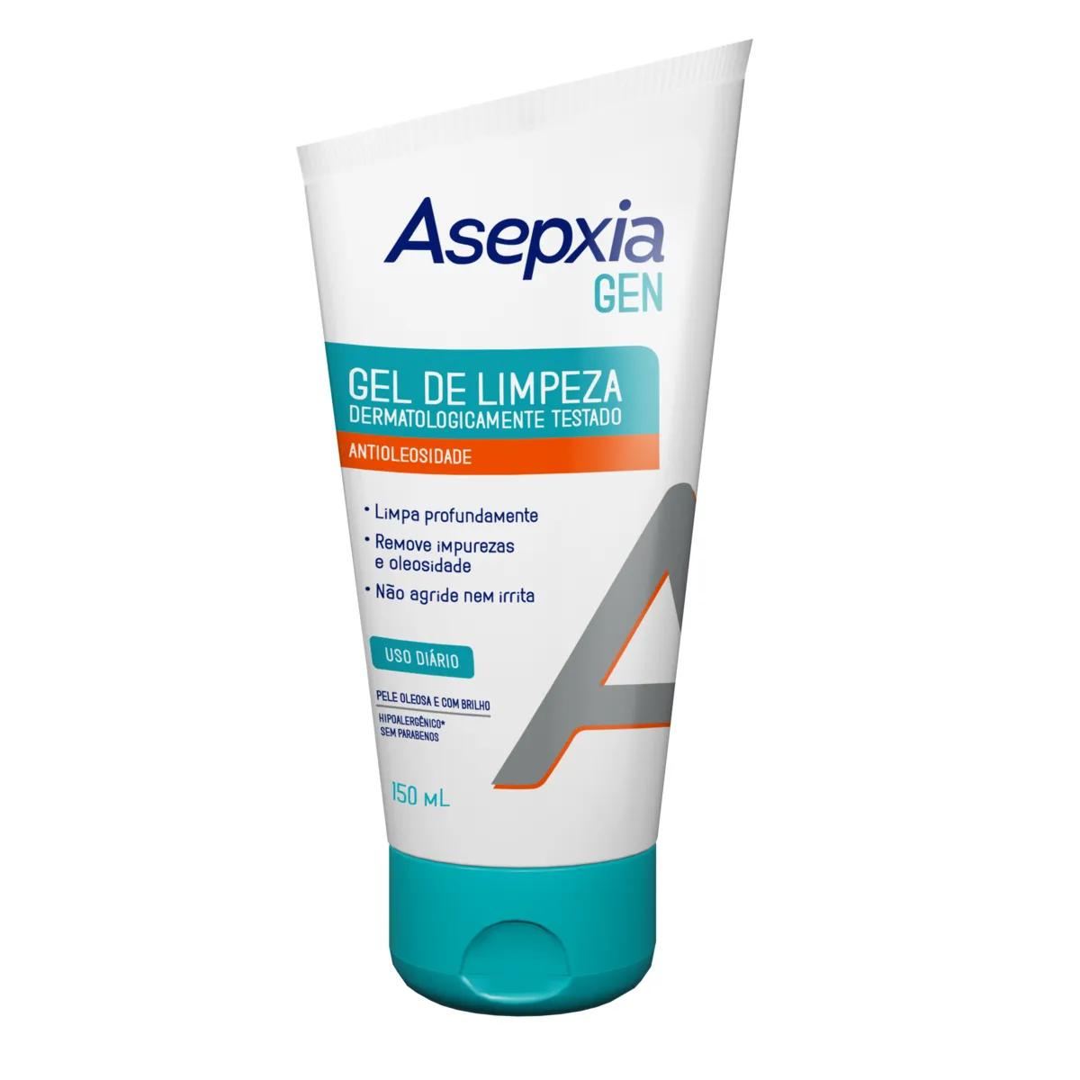 Gel de Limpeza Facial Asepxia Gen 150ml
