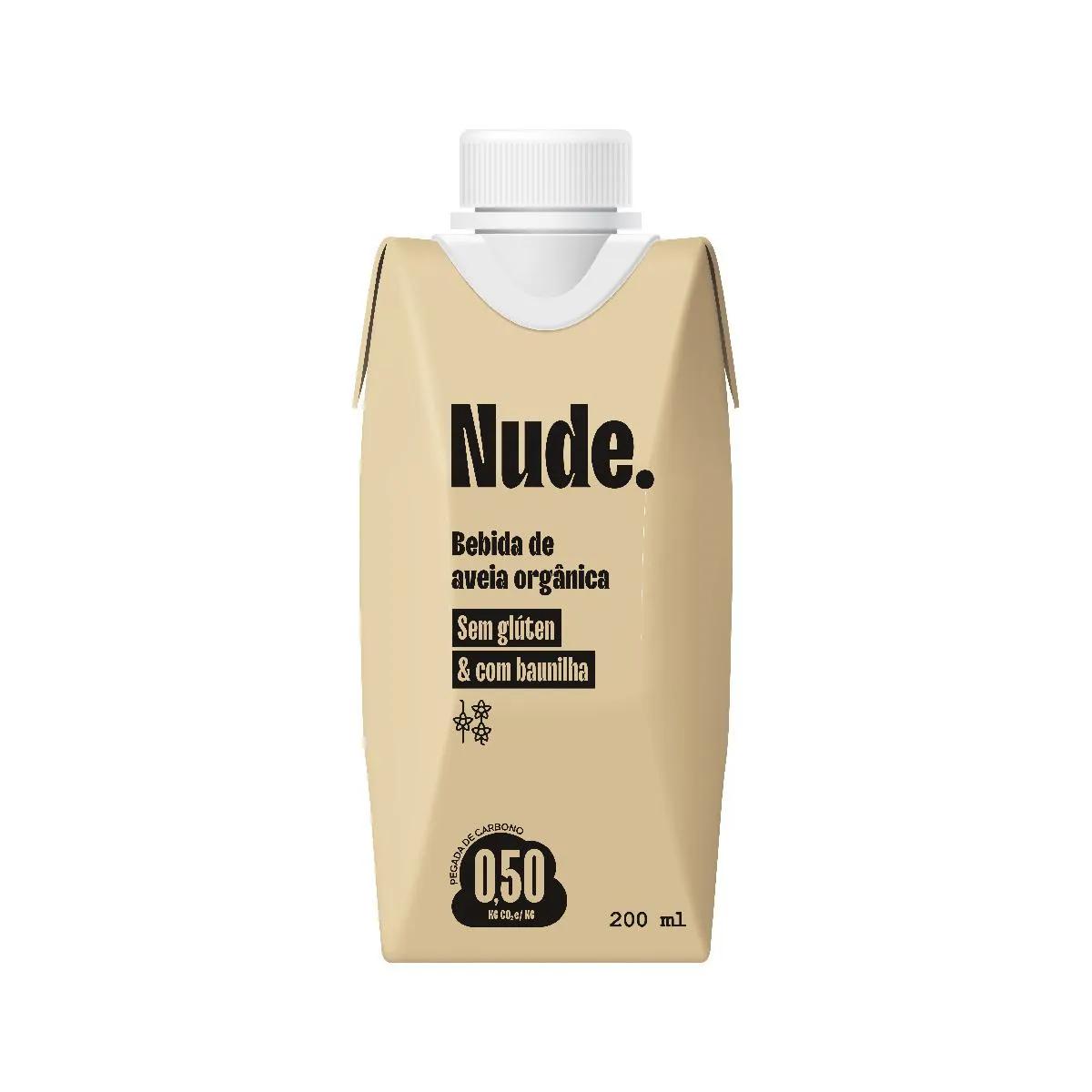 Bebida de Aveia Orgânica Nude To-Go Baunilha 200ml