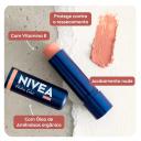 Hidratante Labial Nivea Hidra Color 2 em 1 Nude 4,8g