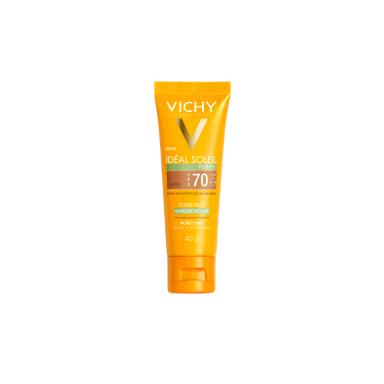 Protetor Solar Vichy Idéal Soleil Purify Cor Média FPS 70 40g