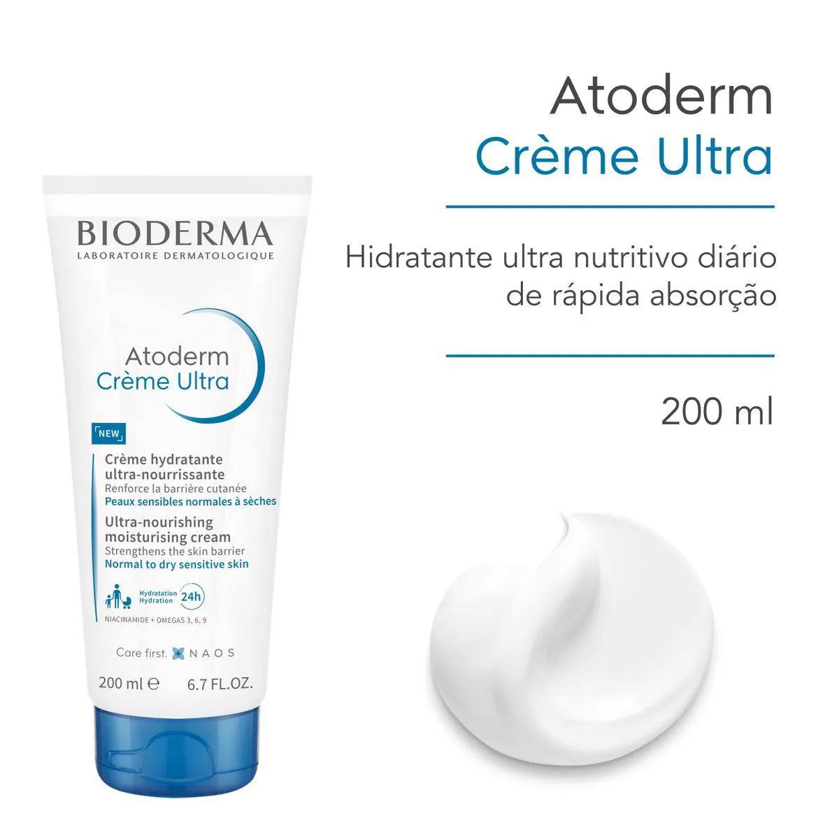 Creme Hidratante Atoderm Ultra 200ml
