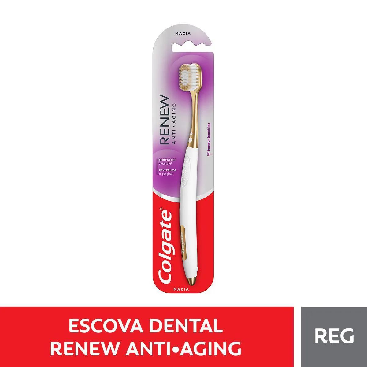 Escova de Dente Colgate Renew Anti-Aging