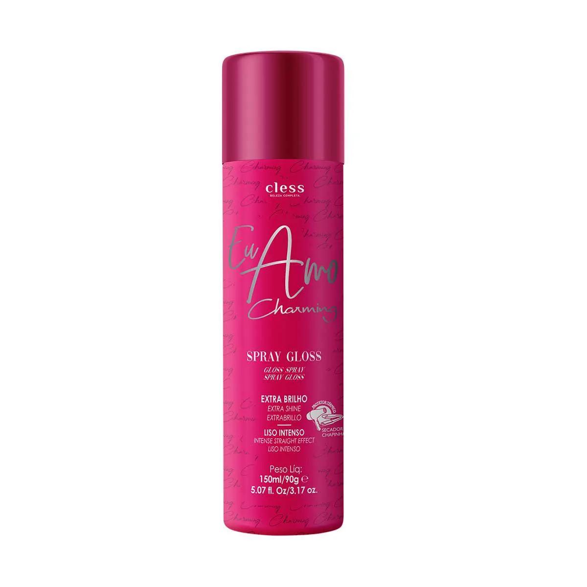 Gloss Extra Brilho Eu amo Charming Spray 150ml