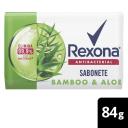 Sabonete em Barra Rexona Antibacterial Bamboo & Aloe Vera 84g