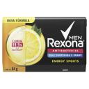 Sabonete em Barra Rexona Men Antibacterial Energy Sports 84g