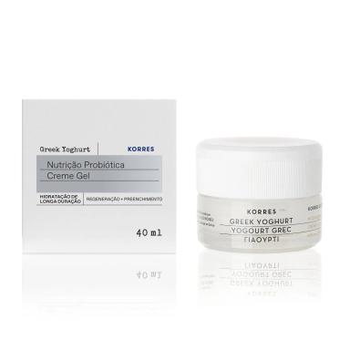 Creme Gel Facial Nutritivo Korres Greek Yoghurt Probiótico 40ml