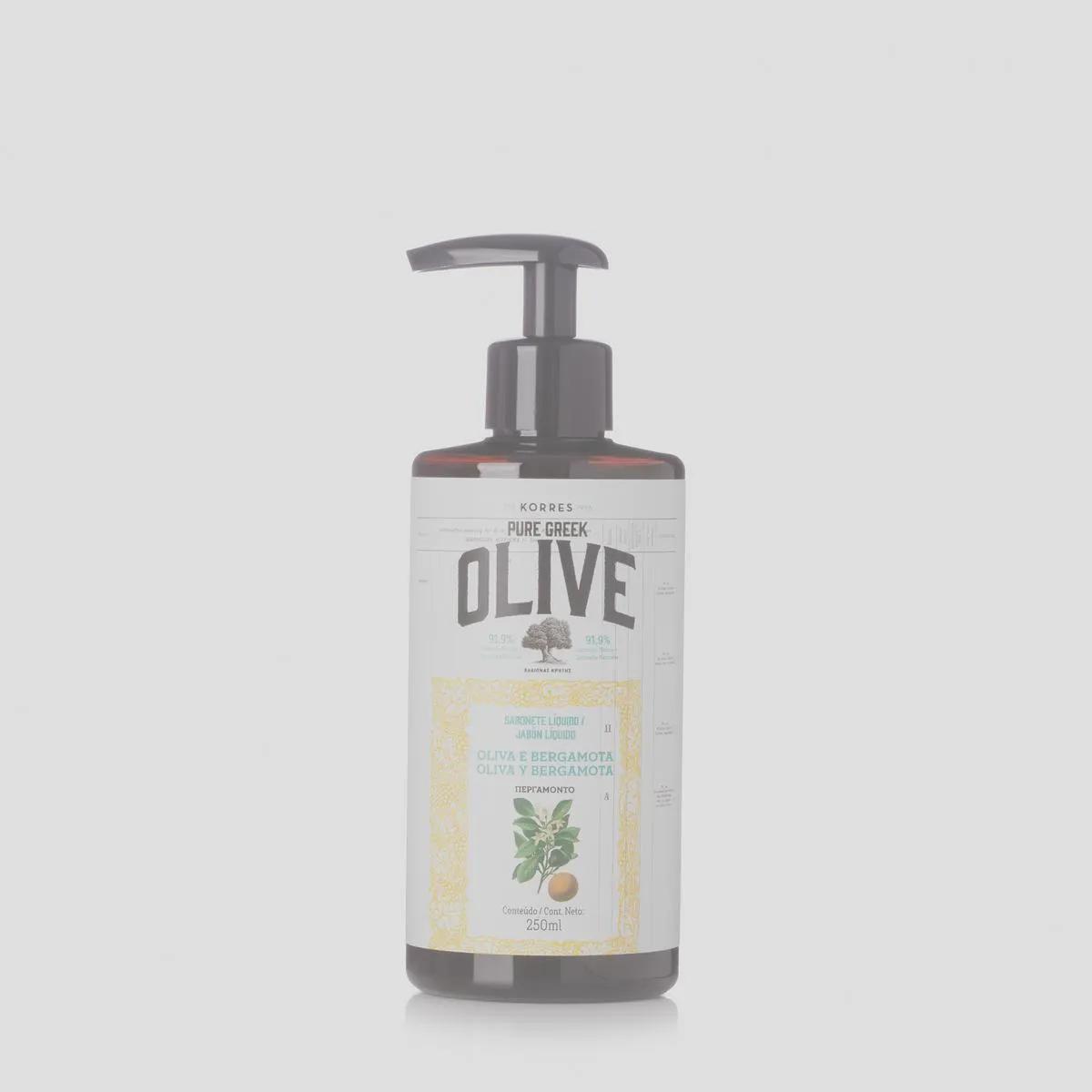 Sabonete Líquido Korres Pure Greek Olive Óleo de Oliva e Bergamota 250ml
