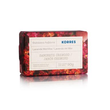 Sabonete em Barra Korres Lavanda Marinha 90g