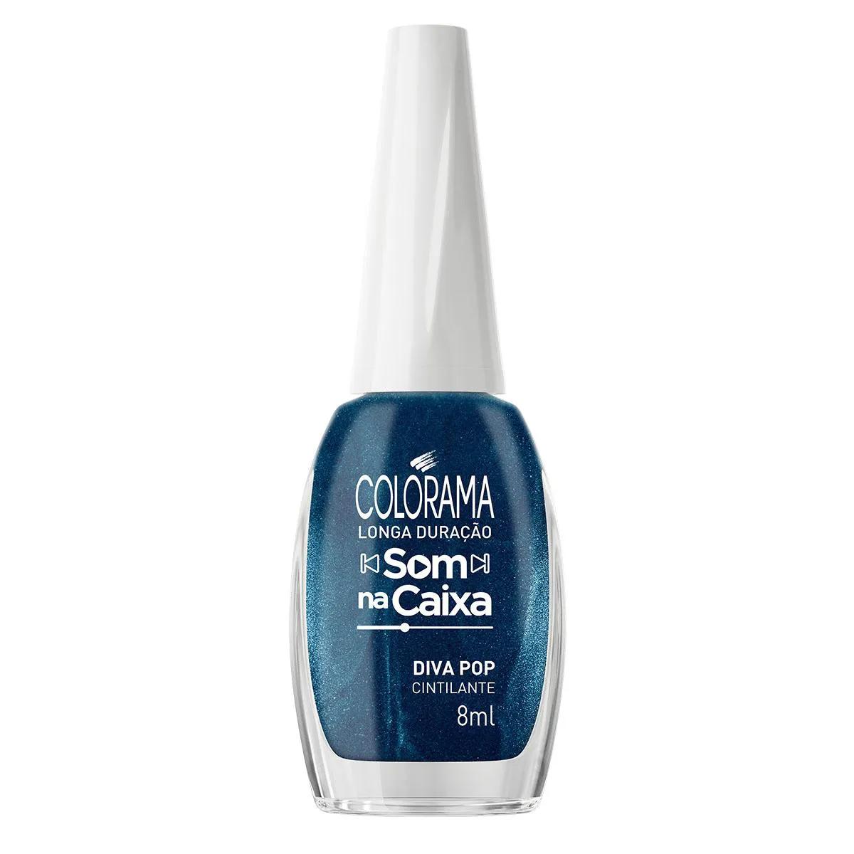 Esmalte Cintilante Colorama Som na Caixa 8ml - Diva Pop
