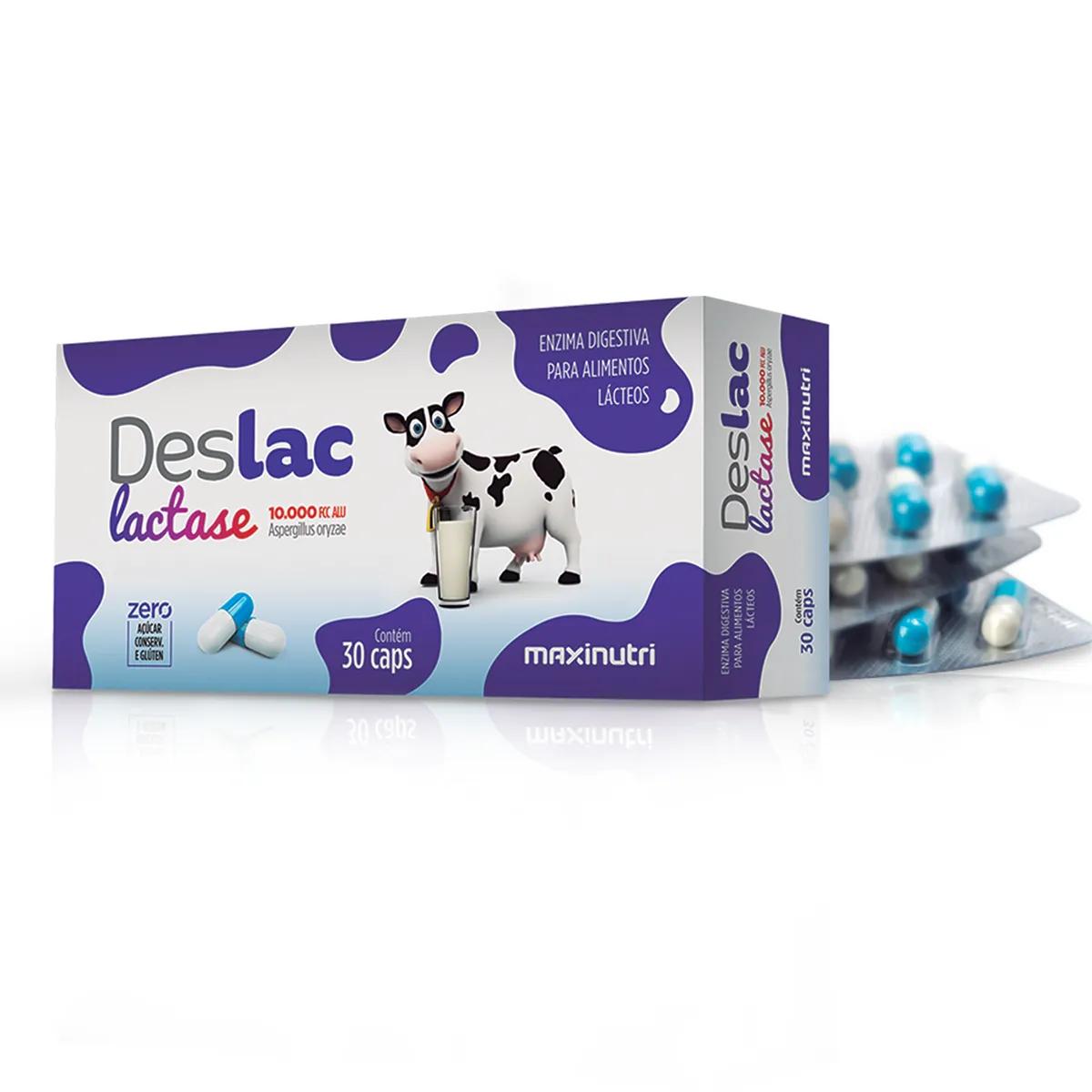 Deslac Maxinutri Lactase 10.000FCC 30 cápsulas
