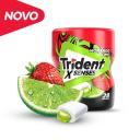 Trident X Senses Morango Lime Zero Açúcar - 28 Unidades
