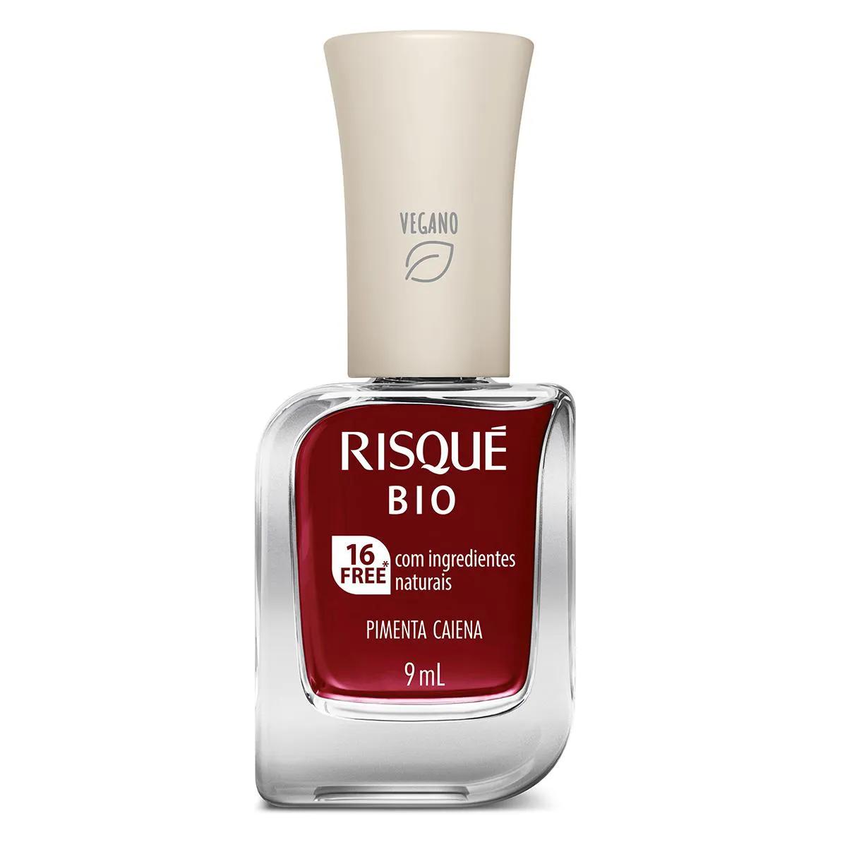 Esmalte Risqué Bio Pimenta Caiena 9ml
