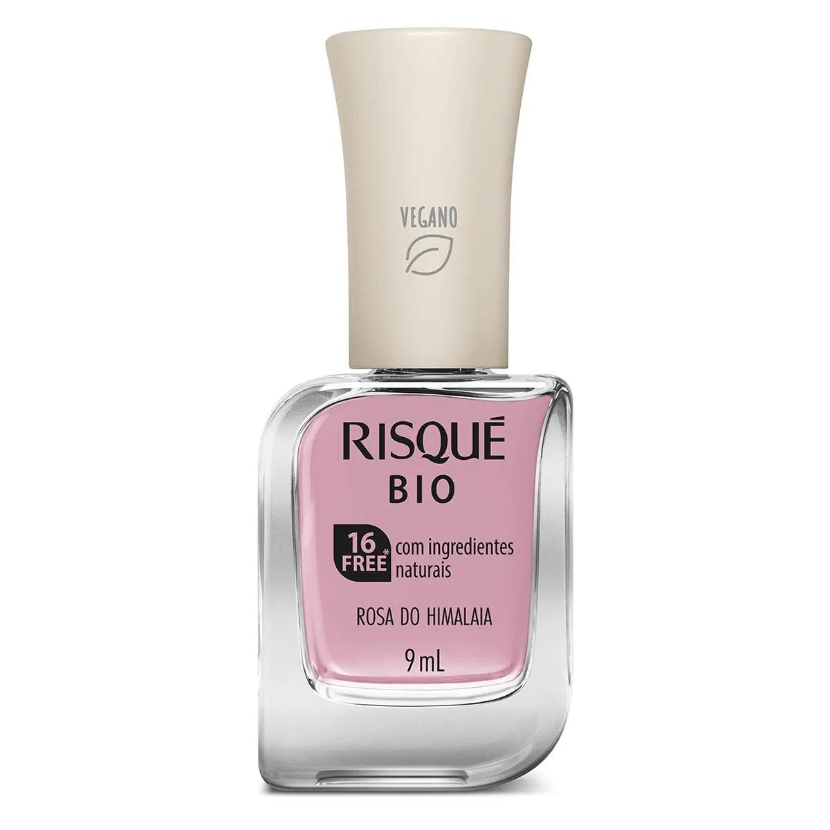 Esmalte Risqué Bio Rosa do Himalaia 9ml
