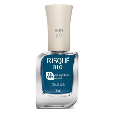 Esmalte Risqué Bio Oceano Azul 9ml