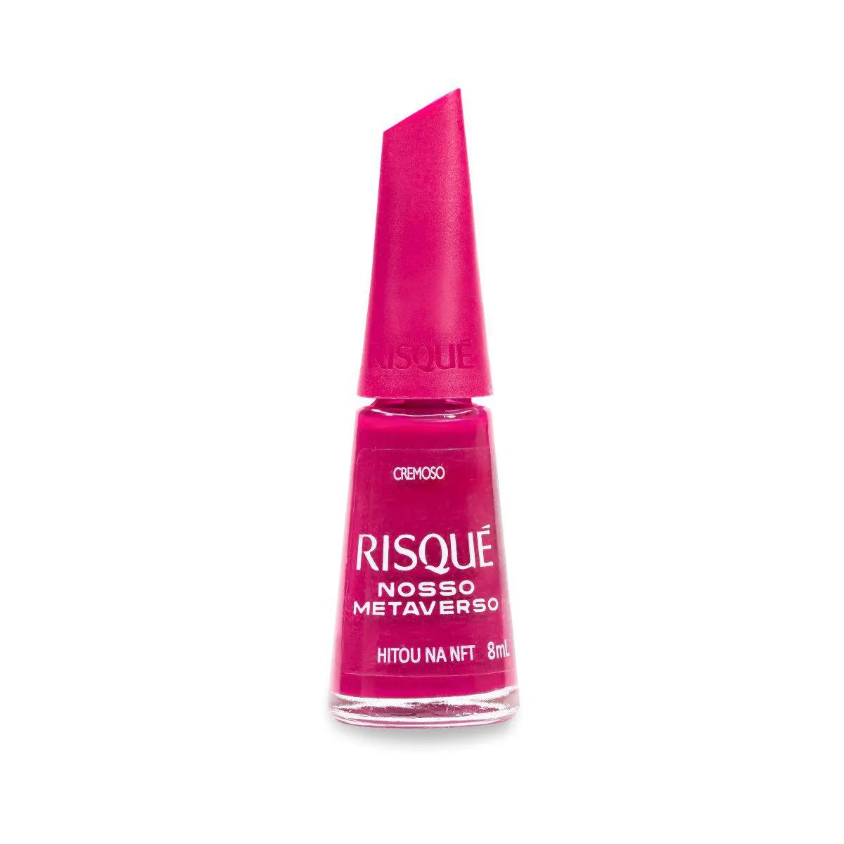 Esmalte Risqué Cremoso Nosso Metaverso 8ml - Hitou na NFT