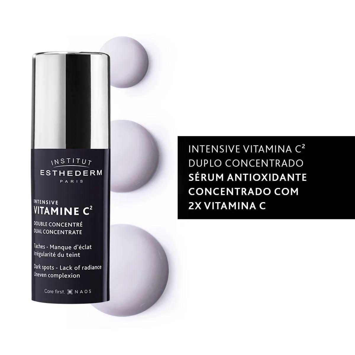 Sérum Facial Antioxidante Esthederm Intensive Vitamina C² Duplo Concentrado 10ml