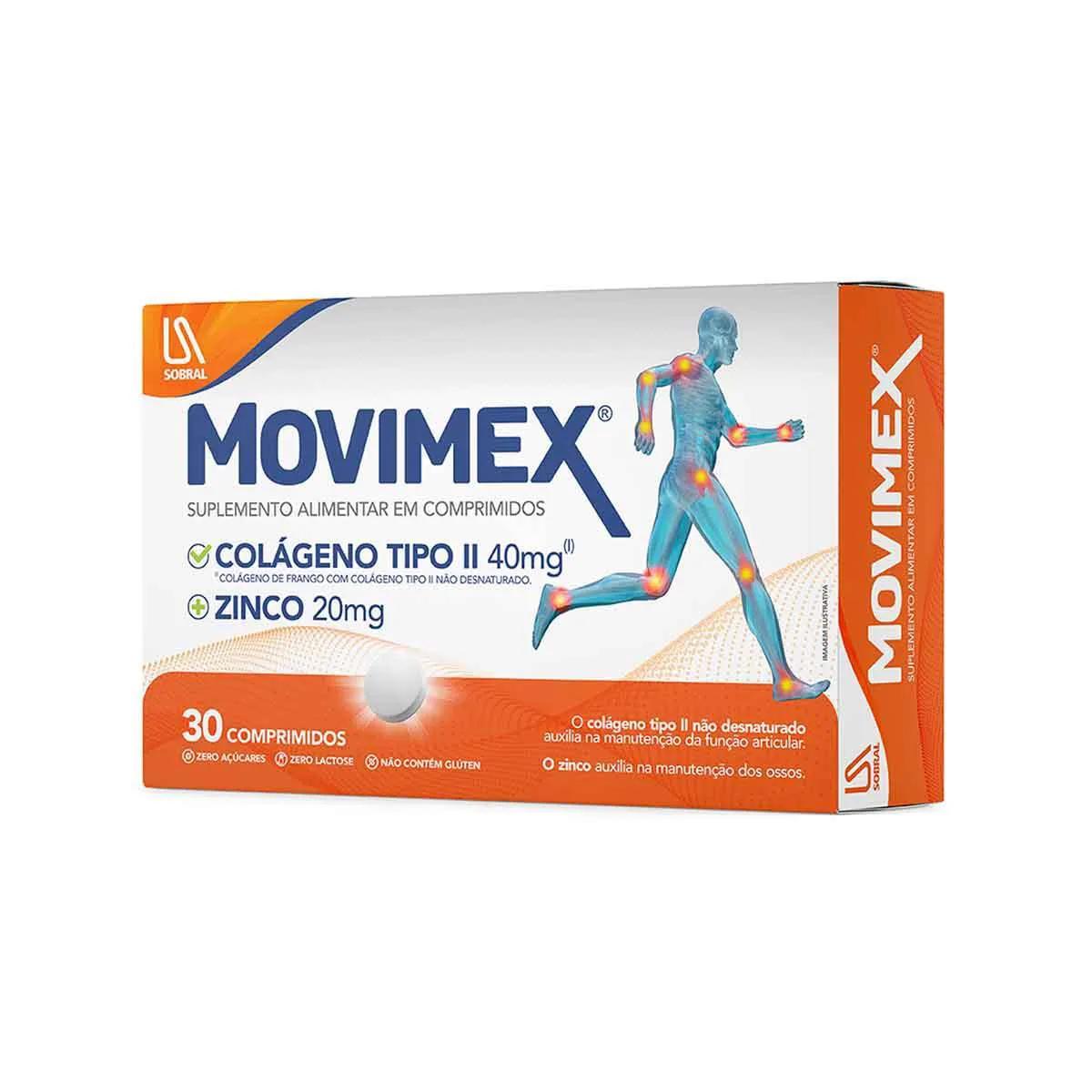 Suplemento Alimentar Movimex Sobral 30 comprimidos
