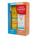 Kit Vichy Protetor Solar Corporal Idéal Soleil Hydra Soft FPS 50 200ml + Facial Capital Soleil Hydra-Matte FPS 50 30g