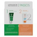Kit Vichy Protetor Solar Facial Capital Soleil Hydra-Matte Sem Cor FPS 50 30g + Gel de Limpeza Facial Normaderm 40g