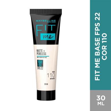 Base Líquida Maybelline NY Fit Me FPS 22 30ml - 110
