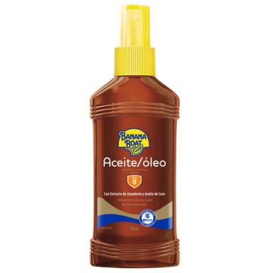 Óleo Spray Bronzeador Banana Boat FPS 8 236ml