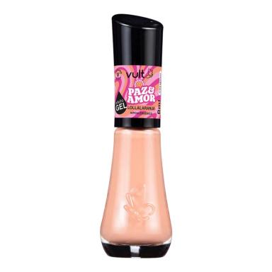 Esmalte Cremoso Vult Paz e Amor 5 Free 8ml - Lollaranja