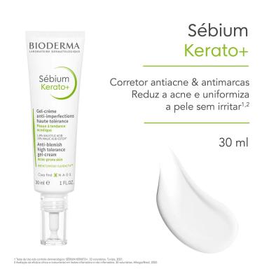 Sébium Kerato+ Bioderma Gel creme 30ml