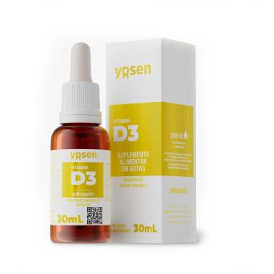 Vitamina D3 Yosen Ydrosolv Gotas 30ml