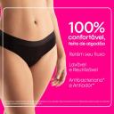 Calcinha Absorvente Menstrual Intimus Bikini Lavável Fluxo Leve a Moderado M 1 unidade