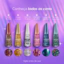 Esmalte Glitter Risqué Livre Para Brilhar 8ml – Capricha no Glow