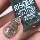 Esmalte Glitter Risqué Livre Para Brilhar 8ml – De Paetê Na Avenida