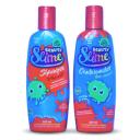 Kit Infantil Beauty Slime Azul Neon Shampoo 200ml + Condicionador 200ml