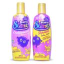 Kit Infantil Beauty Slime Pink Neon Shampoo 200ml + Condicionador 200ml
